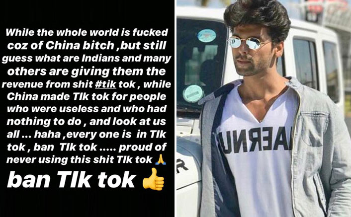 Kushal Tandon Demands A Ban On TikTok, Says "Whole World Is F***ked Coz Of China B***h"