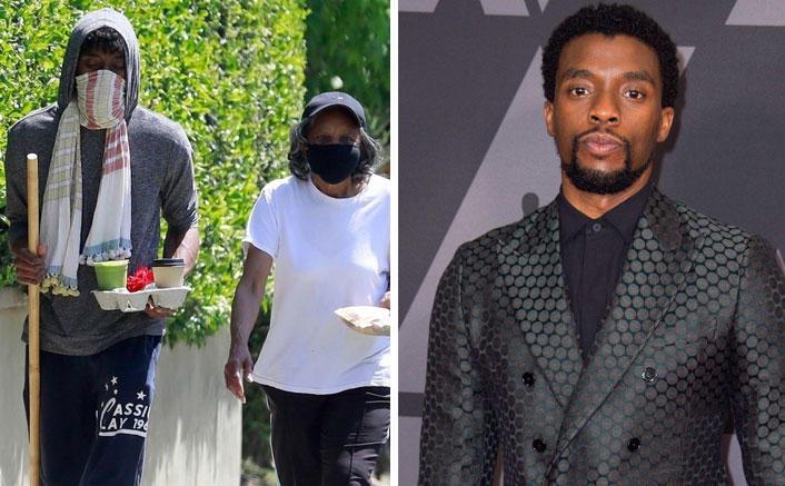 'Black Panther' Chadwick Boseman SCARES Fans As He's Spotted Walking With A Stick Post Donning Dramatic Weight Loss