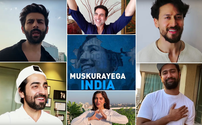 Muskurayega India Video OUT! Akshay Kumar, Kartik Aaryan & Many Celebs 'Shoot From Home' To Bring This Anthem Of Hope Together