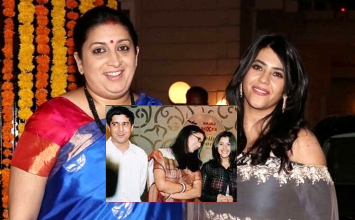 Union Minister Smriti Irani REACTS To Ekta Kapoor's Throwback Picture: “Patle Hua Karte The Kuch Log”
