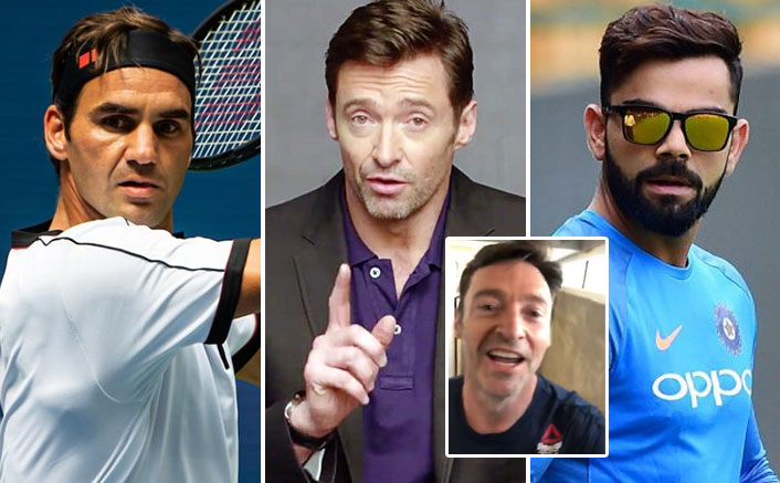 Hugh Jackman Climbs Up 15 Floors To Reply Roger Federer's Challenge; Virat Kohli Yet To Respond
