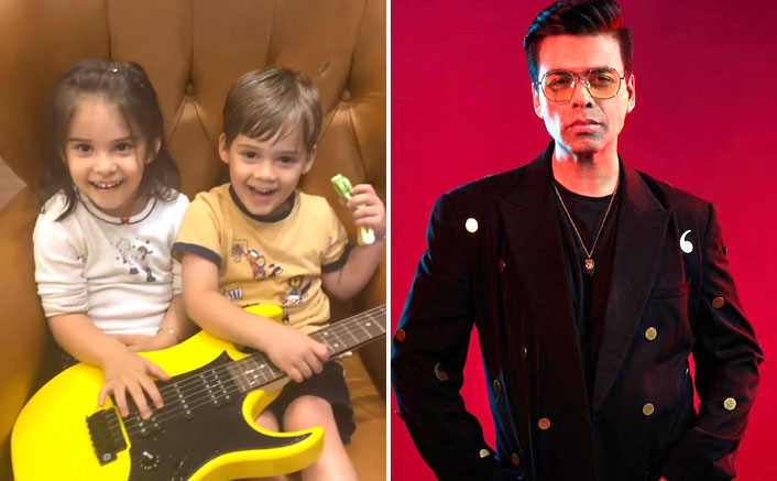 VIDEO: Karan Johar's Twins Yash & Roohi Try Their Hands On Singing & We're Left In Splits!