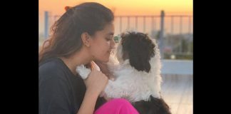 Keerthy Suresh Enjoys Sunset With Her Pet Dog Amid Quarantine