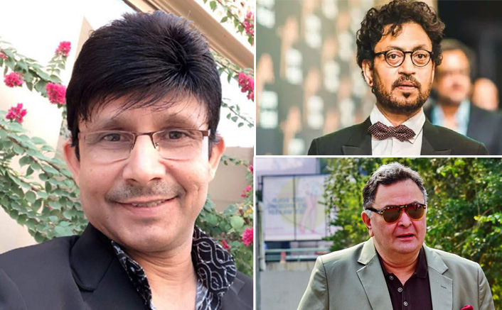 KRK Passes Cheap Remark On Rishi Kapoor & Irrfan Khan’s Death, #SuspendKRK Trends