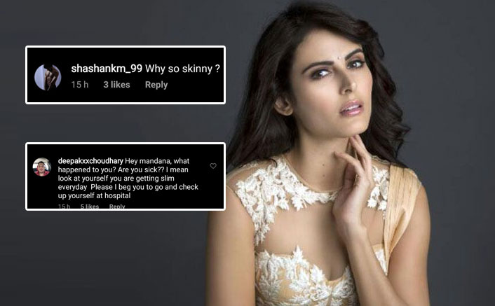 Mandana Karimi Soars Temperature In A Black Bikini, Troll Instead Asks "Are You Sick?"