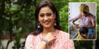 Mere Dadi Ki Dulhan Actress Shweta Tiwari Turns Barber For Son Reyansh; Check Out Pics