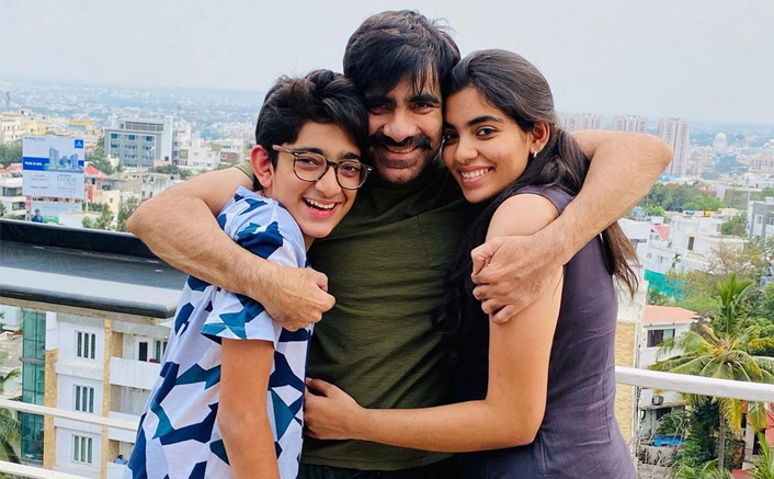 Ravi Teja's Latest Pic With His Children Will Melt Your Hearts Away!