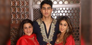 Saif's son Ibrahim bonds with sister Sara, mother Amrita over chores