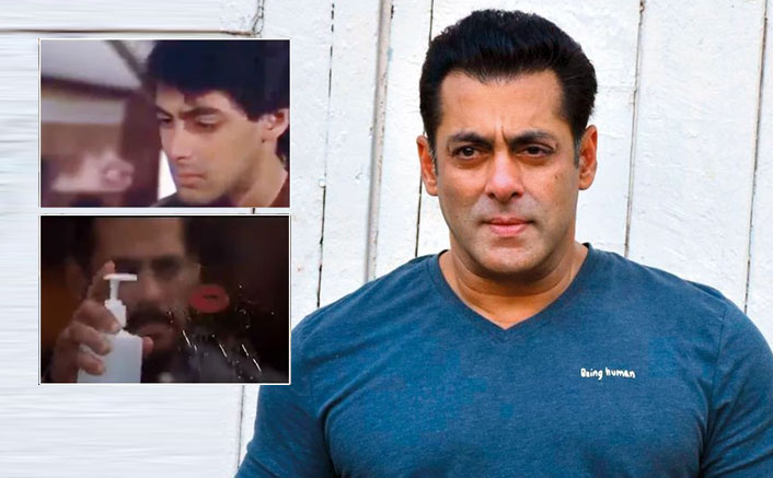 Salman Khan gives coronavirus twist to 'Maine Pyar Kiya' scene