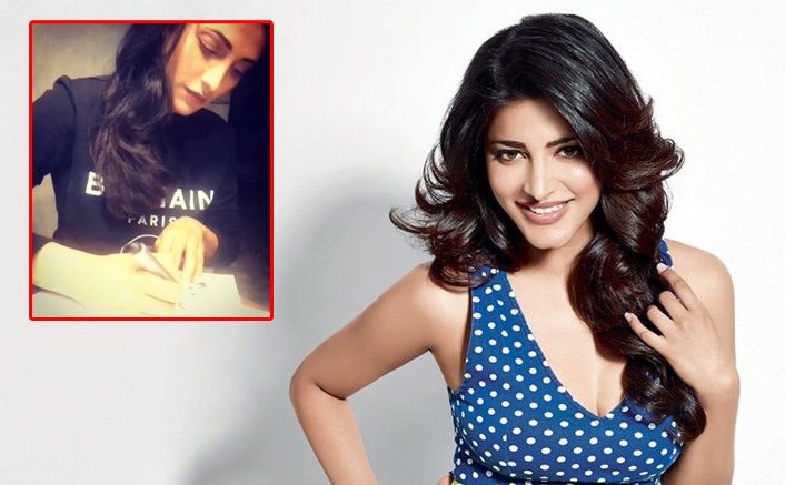 Shruti Haasan Explores Her Artistic Side, Utilizes Quarantine By Doing THIS