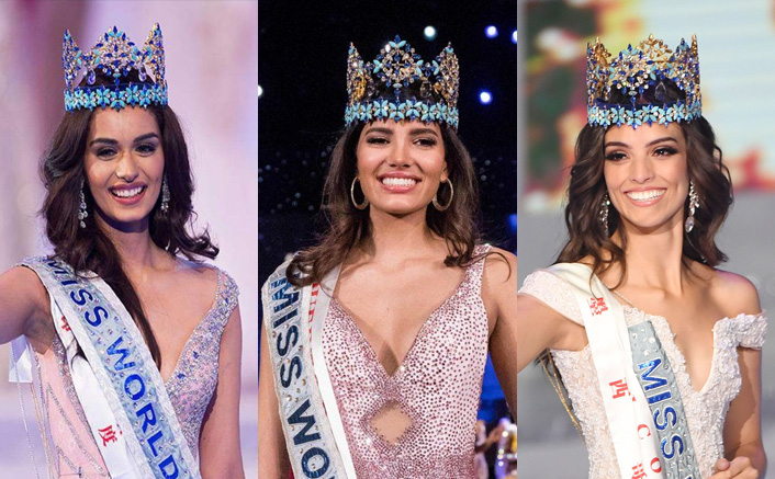 Miss World Manushi Chillar Unites With Other Miss Worlds Stephanie Del Valle & Vanessa Ponce To Spread COVID-19 Awareness