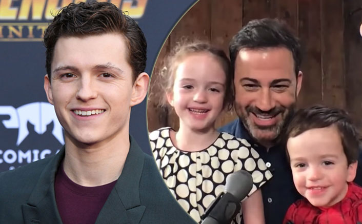 Spider-Man AKA Tom Holland Surprises Jimmy Kimmel’s 3-Year-Old Son In The Most Unimaginable Way Ever