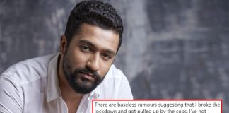 Vicky Kaushal FINALLY Breaks Silence On Breaking Lockdown & Being Pulled Down By The Cops!