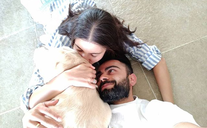Virat Kohli, Anushka Sharma Enjoy Quality Time With Their Dog & Could They Be Anymore PURRFECT?