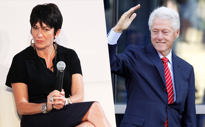 Book Claims Bill Clinton Had S*x With Ghislaine Maxwell On Paedophile Jeffery Epstein's Private Jet 