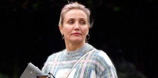 Cameron Diaz is enjoying mommy time