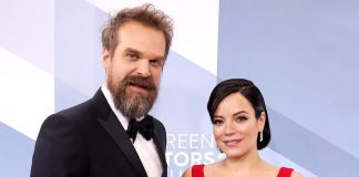 David Harbour wooed Lily Allen with terrible merchandise