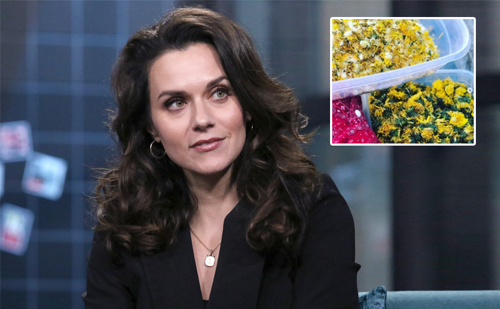 Hilarie Burton Makes Dandelion Wine Along With Her Kids
