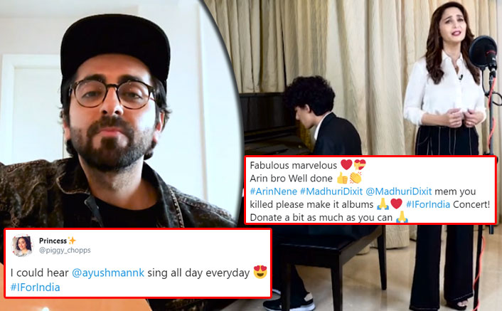 I For India: Ayushmann Khurrana, Madhuri Dixit & Her Son Arin Become Twitter Favourites With Their Performances: See Tweets