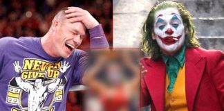 John Cena Does It Again! Photoshops Joaquin Phoenix's Joker Face & Pastes It On The Head Of A Woman Wrestler