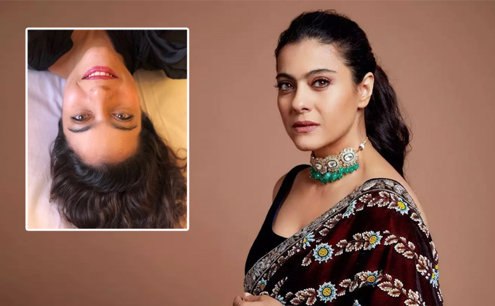 Kajol's Infectious Smile In Her Upside Down Selfie Is What We All Need To See In This Lockdown 
