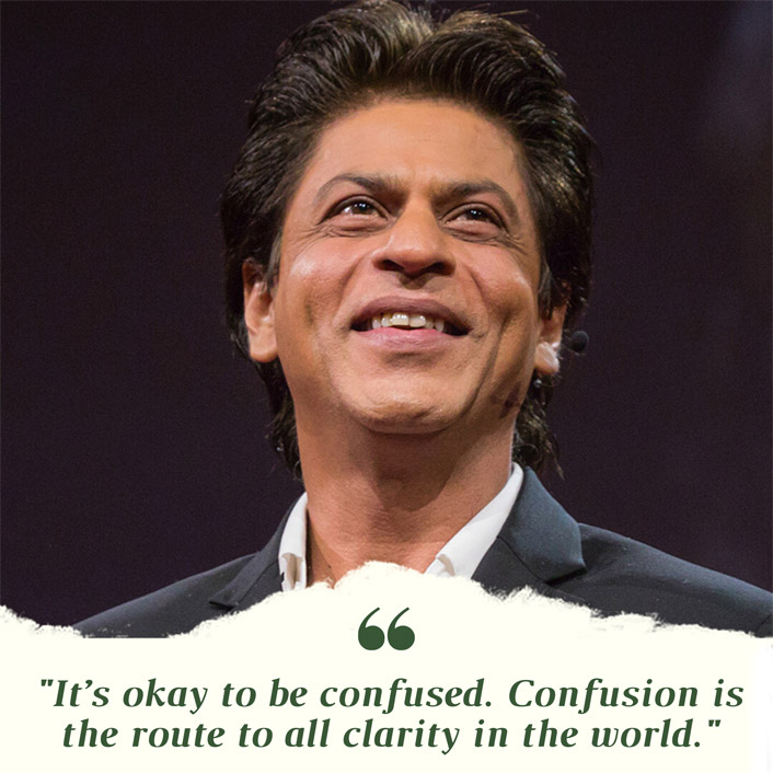 #MondayMotivation: Shah Rukh Khan's Quote Is A MUST Read For 'Confused Souls' Stuck In The Lockdown