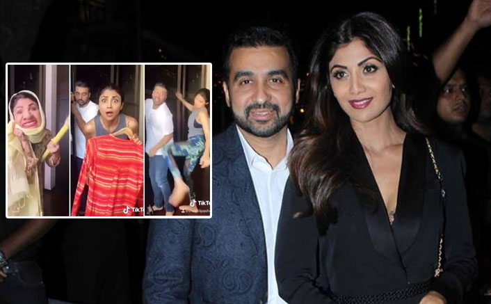 Shilpa Shetty 'Beats Up' Hubby Raj Kundra For Kissing Their House Maid In This Funny TikTok Video, WATCH