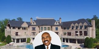 WOAH! Comedian Steve Harvey Buys Tyler Perry's Seven Bedroom Mansion & Its Cost Will Amaze You