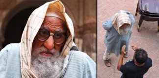 Big B on use of prosthetics and back pain during 'Gulabo Sitabo' shoot