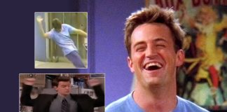 FRIENDS: Matthew Perry Did The 'Chandler' Dance WAY Before The Show & It's Equally HILARIOUS