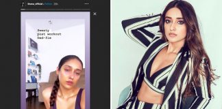 Ileana flaunts post-workout glow