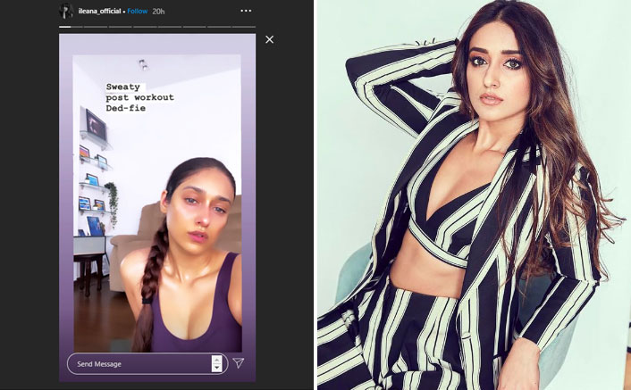 Ileana D'Cruz's 'Sweaty Post Workout Ded-Fie' Is SEXIER Than Our On-Point Selfies 