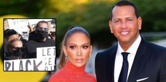 JLo, Alex Rodriguez join march for racial justice in LA