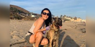 Preity Zinta hits the beach after 104 days with pet pup