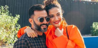 Sonam Kapoor thanks husband for sticking with her