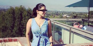 Sunny Leone soaks in the California sun