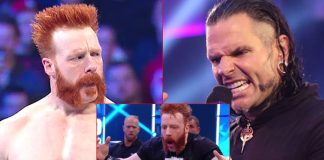 WWE: SHOCKING! Jeff Hardy Throws His Urine On Sheamus