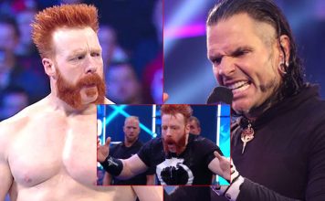 WWE: SHOCKING! Jeff Hardy Throws His Urine On Sheamus