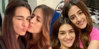 Birthday girl Kriti Sanon gets a cute wish from sister Nupur