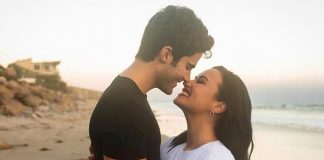 Demi Lovato & Fiancé Max Ehrich's Take Safe PDA To A New Level With Their Latest Kissing Photos!