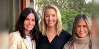 FRIENDS Stars Jennifer Aniston, Courteney Cox & Lisa Kudrow Have An Adorable Way To Motivate Fans For Elections