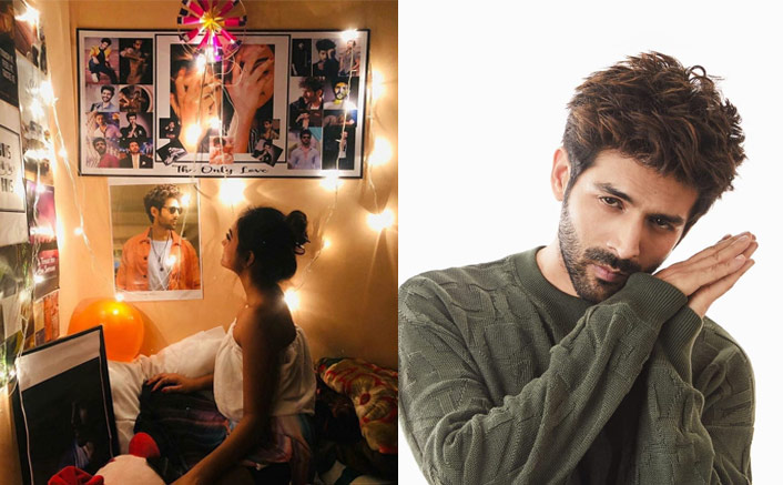 Kartik Aaryan to fan having his posters: This is surreal, magical(Pic credit: Instagram/kartikaaryan) 