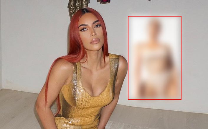 Kim Kardashian Oozes Oomph In The Latest SKIMS Bralette & Thong, WATCH