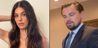 Leonardo DiCaprio Goes On A Lunch Date With Girlfriend Camila Morrone But It's Hard To Recognize Him With Hoodie, Mask & A Baseball Cap On