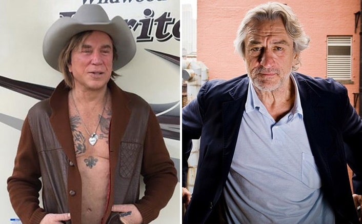 Mickey Rourke Posts A Picture Of Robert De Niro, Calls Him A 'Big F*king Crybaby'