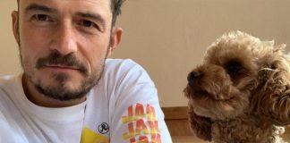 Orlando Bloom’s Dog Mighty Has Passed Away; Actor Gets A Tribute Tattoo