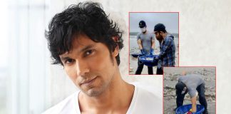 Randeep Hooda Goes Beach Cleaning In Mumbai Amid Heavy Rains & A Pandemic