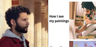 Siddhant Chaturvedi shares memes on himself