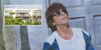 SRK's bungalow Mannat covered with plastic due to monsoon, pic goes viral