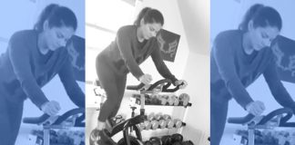 Sunny Leone is back to 'boring home gym'